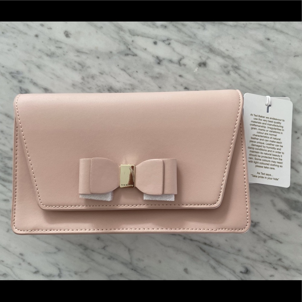 Ted Baker Dusty Pink Leather Purse